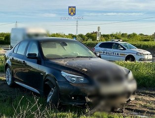 Urmărire ca-n filme! Polițiștii au tras 5 focuri de armă ca să oprească un șofer din Buzescu! - 